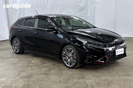 Black 2024 Kia Cerato Hatchback Gt