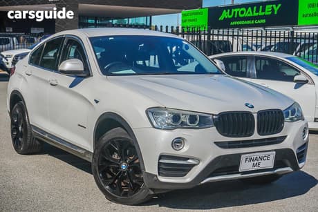 White 2015 BMW X4 Coupe Xdrive 20D