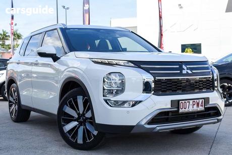 White 2026 Mitsubishi Outlander Wagon Aspire 7 Seat (2Wd)