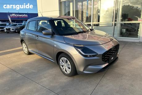 Silver 2025 Suzuki Swift Hatchback Hybrid