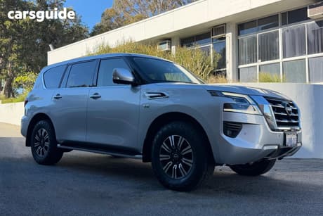 Silver 2022 Nissan Patrol Wagon Ti (4X4)