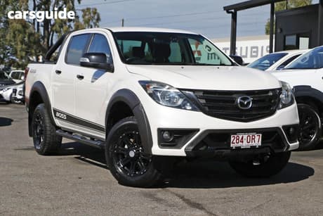 White 2019 Mazda BT-50 Dual Cab Utility Boss (4X4)