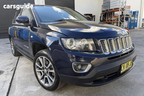 Blue 2014 Jeep Compass Wagon Limited (4X4)