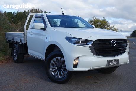 White 2023 Mazda BT-50 Dual Cab Chassis Xt (4X2)