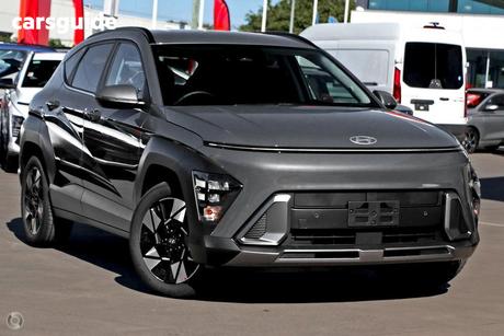 Grey 2026 Hyundai Kona Wagon Hybrid Elite