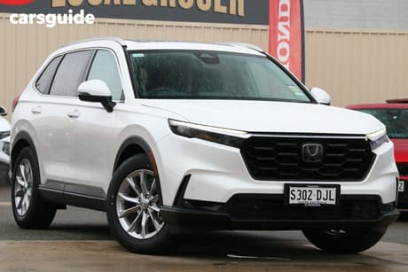 White 2025 Honda CR-V Wagon Vti L7 (2Wd) 7 Seats