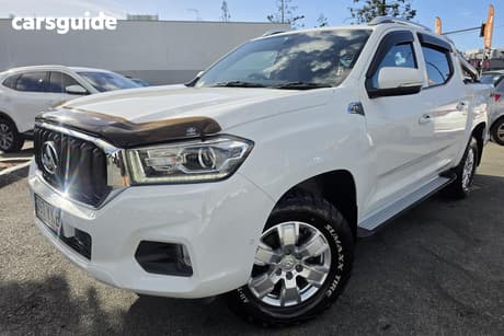 White 2018 LDV T60 Double Cab Utility Pro (4X4)