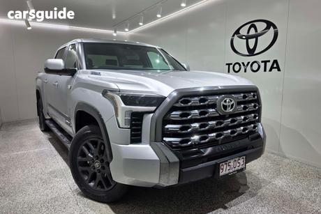 Silver 2025 Toyota Tundra Dual Cab Pick-up Limited