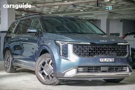 Blue 2024 Kia Carnival Wagon Gt-Line Hev