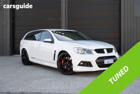 White 2013 HSV Clubsport SUV R8 TOURER R