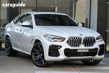 White 2022 BMW X6 Coupe Xdrive30D M Sport