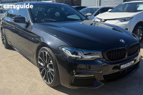 Black 2018 BMW 530I Sedan M Sport