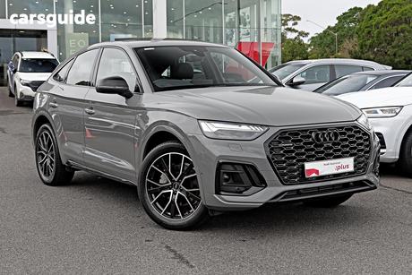 Grey 2021 Audi Q5 Sportback 45 Tfsi Quattro S Line Mhev