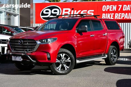 Red 2021 Mazda BT-50 Dual Cab Pick-up Gt (4X4)