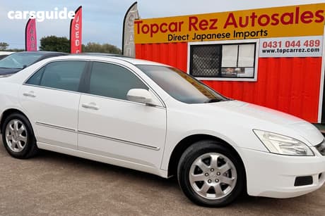 White 2003 Honda Accord Sedan V6