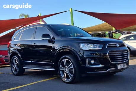 Black 2017 Holden Captiva Wagon 7 Ltz (Awd)