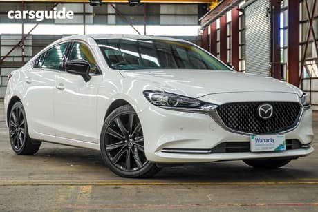 White 2022 Mazda 6 Sedan Gt Sp