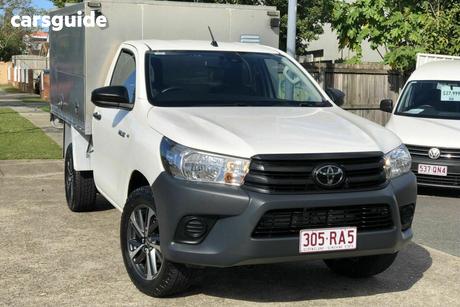 White 2021 Toyota Hilux Cab Chassis Workmate (4X2)