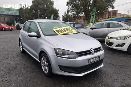 Silver 2012 Volkswagen Polo Hatchback 77 Tsi Comfortline