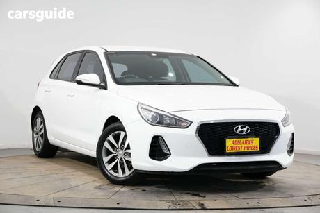 White 2020 Hyundai I30 Hatchback Active