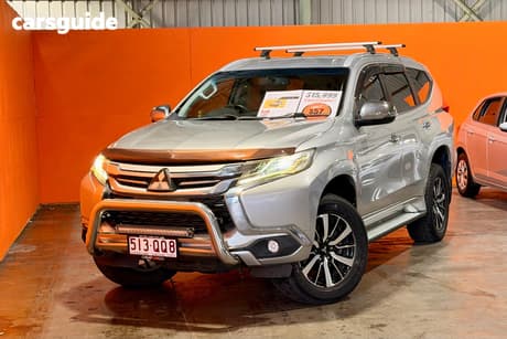 Silver 2018 Mitsubishi Pajero Wagon Gls Lwb (4X4)
