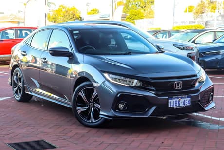 Grey 2019 Honda Civic Hatchback Rs