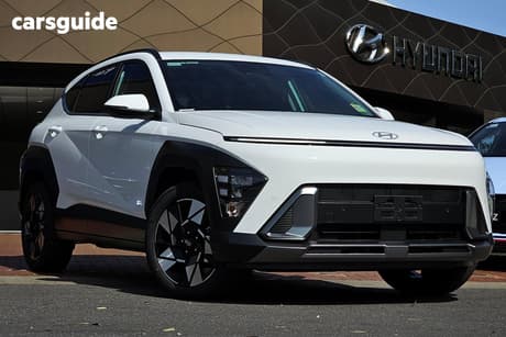 White 2026 Hyundai Kona Wagon Hybrid Elite