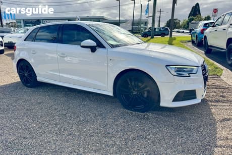 White 2020 Audi A3 Sportback 35 Tfsi (1.4 Tfsi Cod)