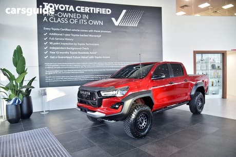 Red 2023 Toyota Hilux Double Cab Pick Up Gr-Sport (4X4)