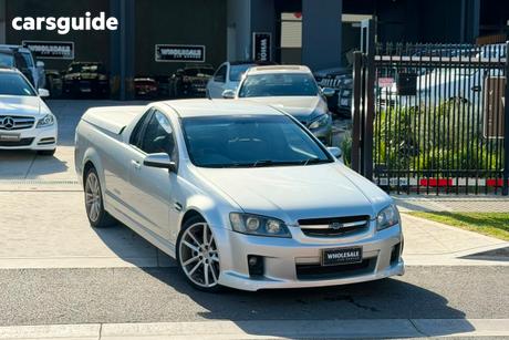 Silver 2008 Holden Commodore Utility Ss-V
