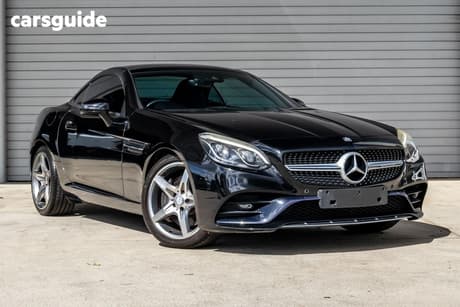 Black 2016 Mercedes-Benz SLC180 Roadster 180
