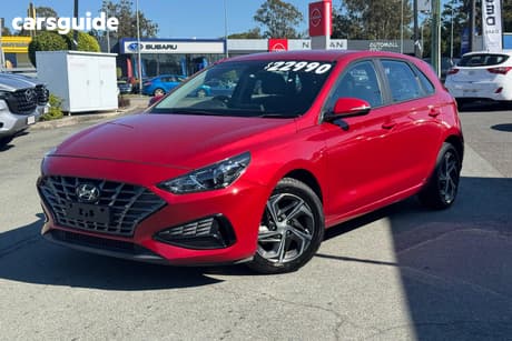 Red 2021 Hyundai I30 Hatchback