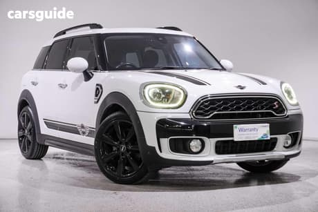 White 2019 Mini Countryman Wagon Cooper S
