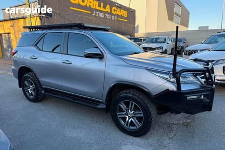 Silver 2018 Toyota Fortuner Wagon Gxl