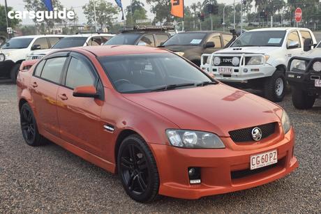 Orange 2009 Holden Commodore Sedan Sv6