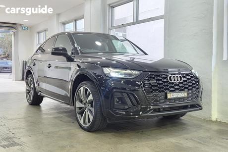 Black 2022 Audi Q5 Sportback 45 Tfsi Quattro S Line Mhev
