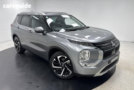 Grey 2022 Mitsubishi Outlander Wagon Aspire 7 Seat (2Wd)
