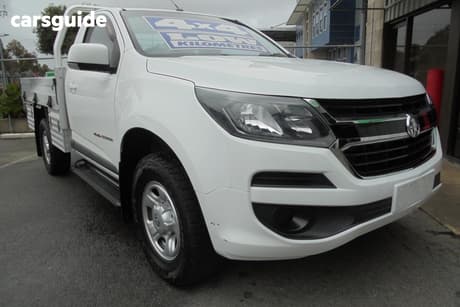 White 2019 Holden Colorado Cab Chassis Ls (4X4)