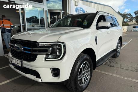 White 2026 Ford Everest Wagon Trend (4Wd)