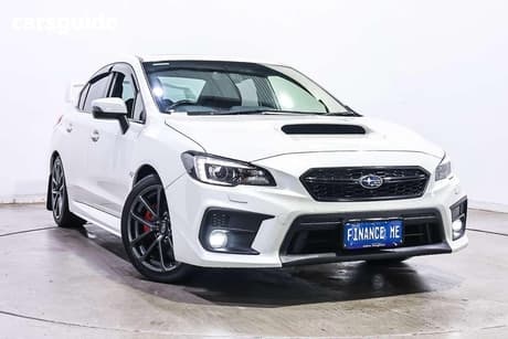 White 2018 Subaru WRX Sedan Premium (Awd)