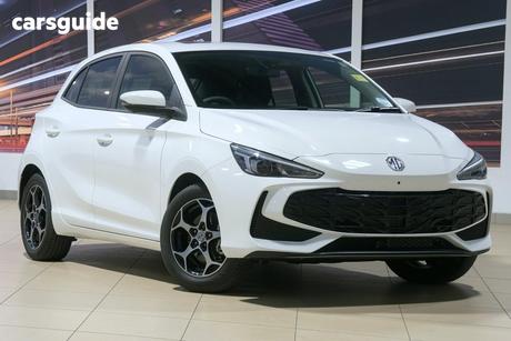 White 2025 MG MG3 Hatchback Essence