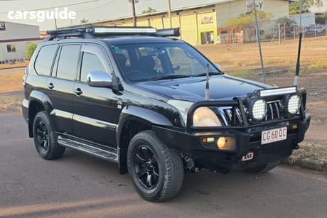 Black 2006 Toyota Landcruiser Prado Wagon Grande (4X4)