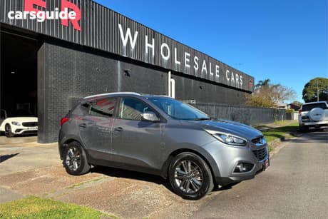 Grey 2015 Hyundai IX35 Wagon Se (Fwd)