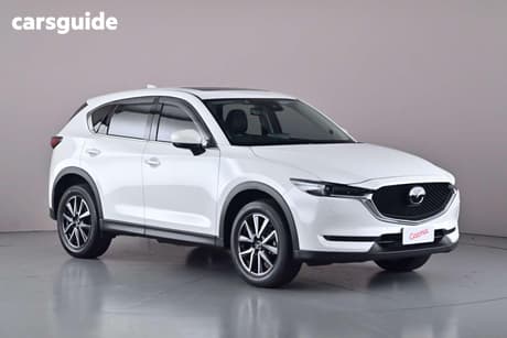 White 2021 Mazda CX-5 Wagon Gt (Awd)