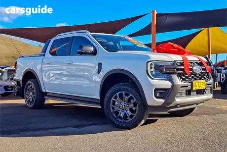 White 2023 Ford Ranger Double Cab Pick Up Wildtrak 2.0 (4X4)