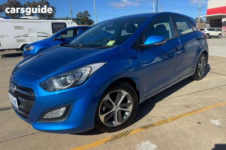 Blue 2016 Hyundai I30 Hatchback Active X