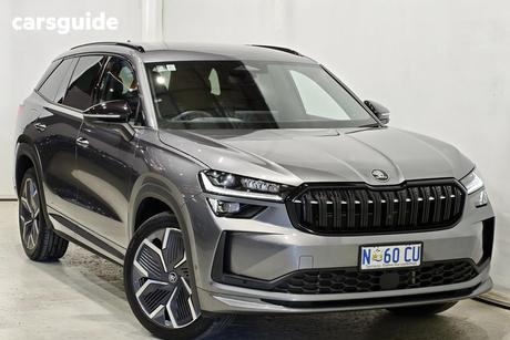 Grey 2025 Skoda Kodiaq Wagon Sportline (4X4)