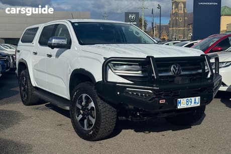 White 2023 Volkswagen Amarok Dual Cab Utility Style Tdi600 4Motion