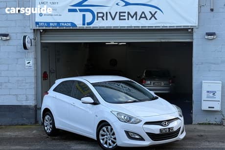 White 2012 Hyundai I30 Hatchback Active