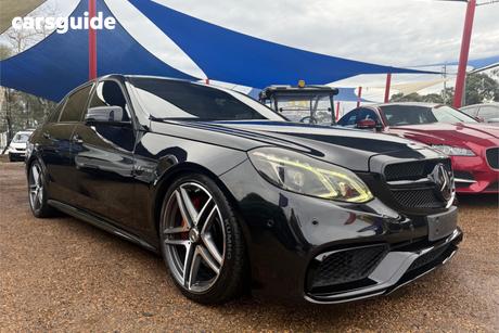 Black 2013 Mercedes-Benz E63 Sedan Amg S